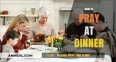 Grace at the Table: A Simple Guide to Dinner Prayers