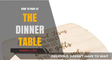 Graceful Gatherings: A Guide to Praying at the Dinner Table