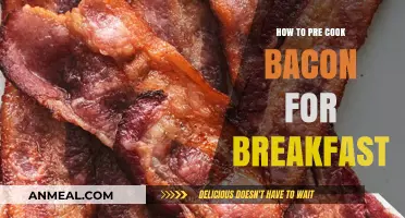 Perfectly Crispy Pre-Cooked Bacon: A Breakfast Prep Guide