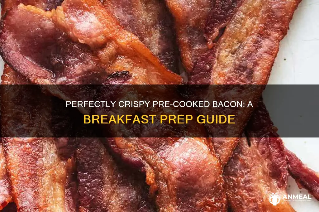 how to pre cook bacon for breakfast