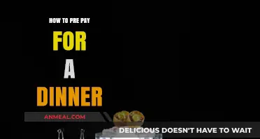 Pre-Paying for Dinner: A Simple Guide to Effortless Dining