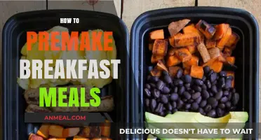 Effortless Morning Prep: Mastering Premade Breakfast Meals for Busy Days