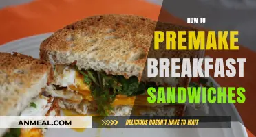 Quick & Easy Premade Breakfast Sandwiches for Busy Mornings