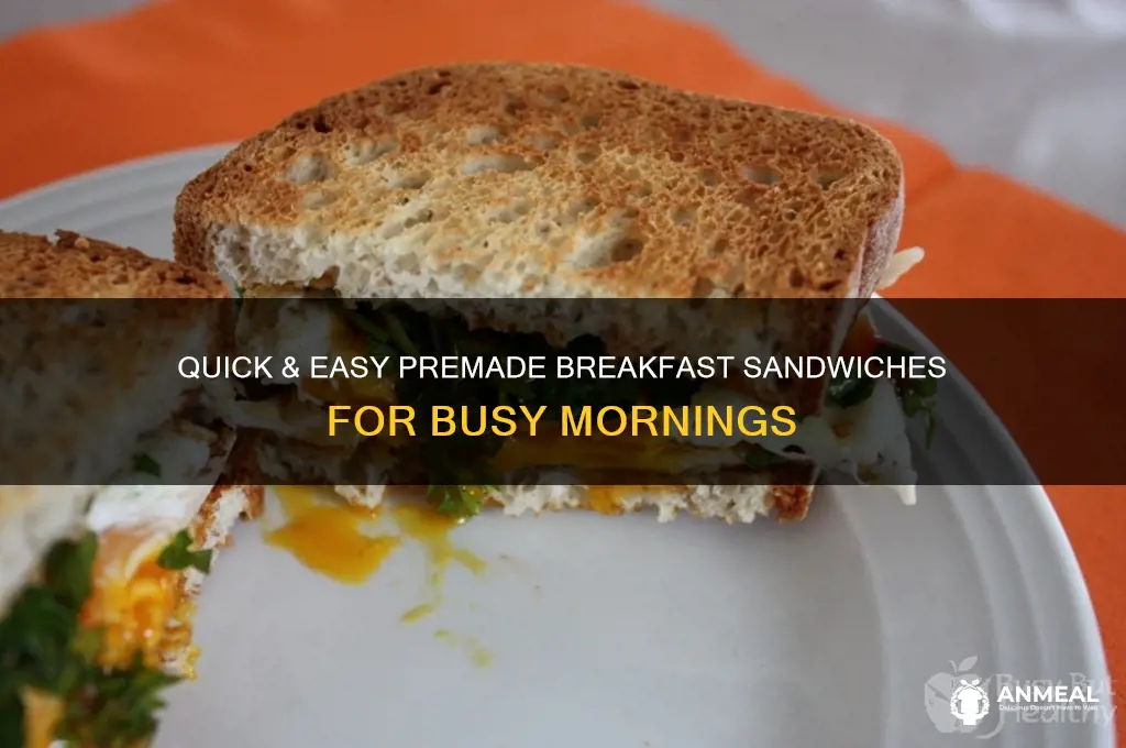 how to premake breakfast sandwiches