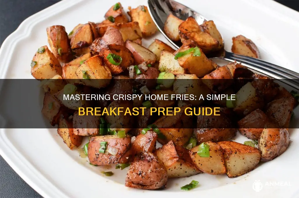 how to prep breakfast home fries