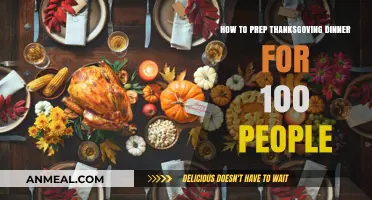 Mastering Thanksgiving: Efficiently Prepping a Feast for 100 Guests