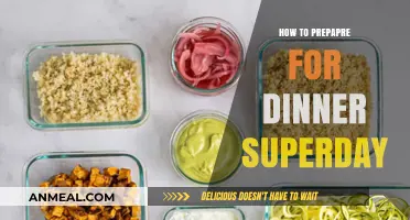 Mastering Your Dinner SuperDay: Essential Prep Tips for Success