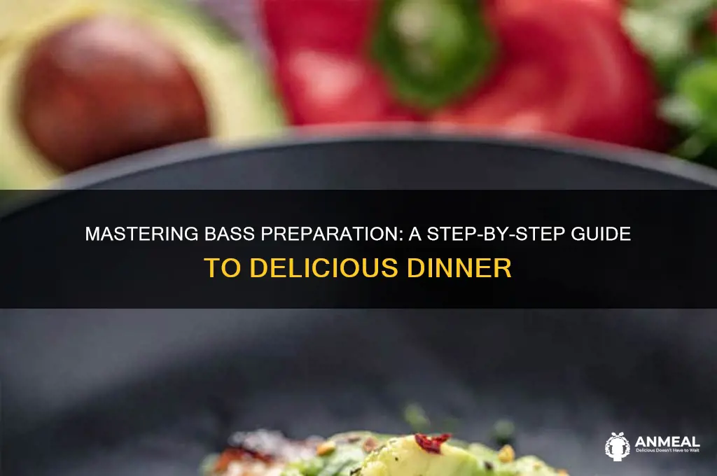 how to prepare a bass fish for dinner