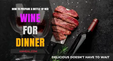 Perfect Pairing: Preparing Red Wine for Your Dinner Experience