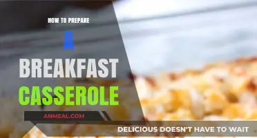 Easy Breakfast Casserole Recipe: Prep, Bake, and Enjoy Effortlessly