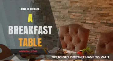 Master the Art of Setting a Perfect Breakfast Table