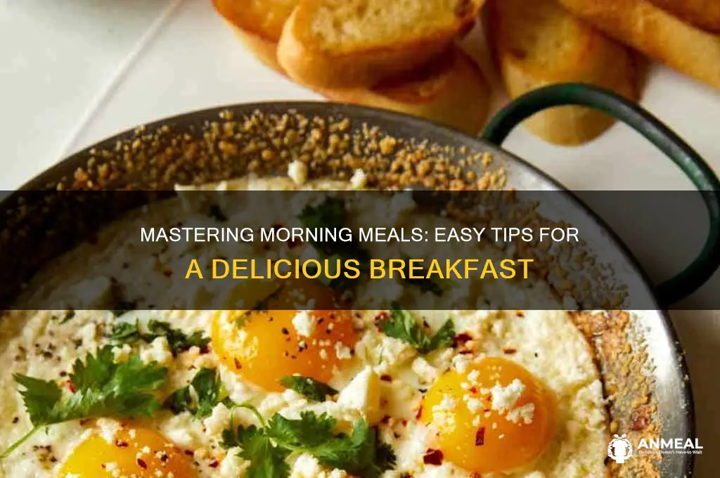 how to prepare a delicious breakfast