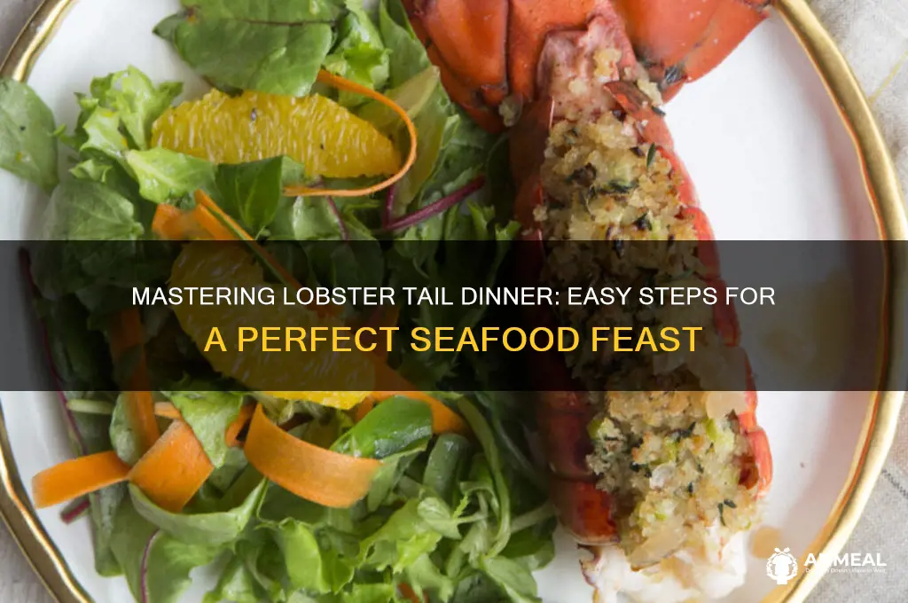 how to prepare a lobster tail dinner