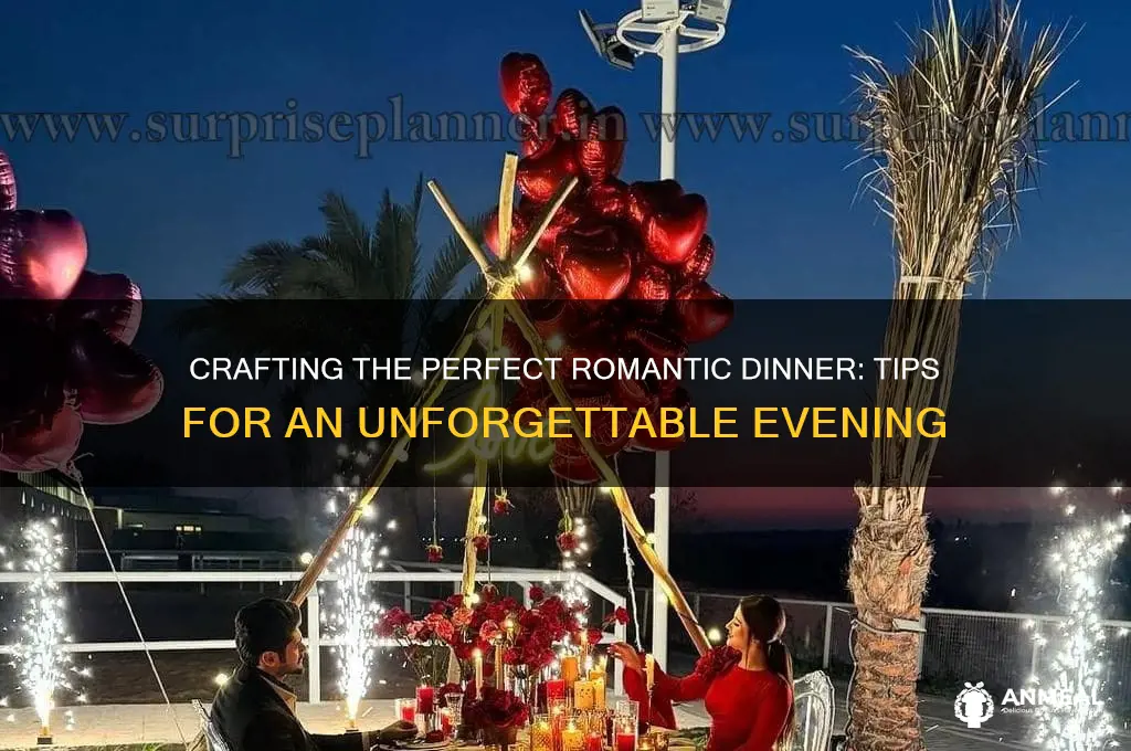 how to prepare a nice romantic dinner