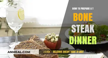 Mastering the Perfect T-Bone Steak Dinner: Tips and Techniques