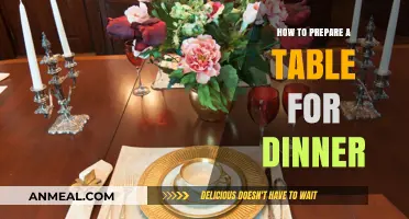 Elegant Dinner Table Setup: A Step-by-Step Guide to Perfect Preparation