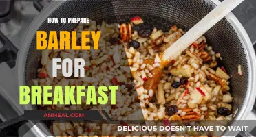 Easy Barley Breakfast Prep: Healthy, Hearty Morning Meal Guide