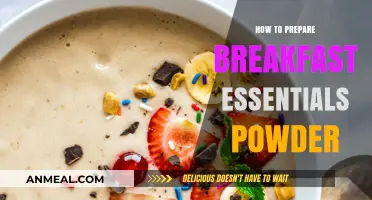 Mastering Breakfast Essentials Powder: Simple Steps for a Nutritious Start