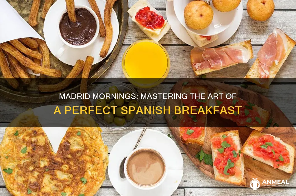 how to prepare breakfast in madrid