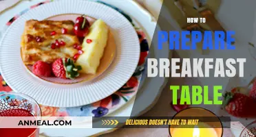 Master the Art of Setting a Perfect Breakfast Table
