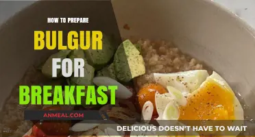 Quick Bulgur Breakfast Prep: Healthy, Tasty Morning Meal Ideas