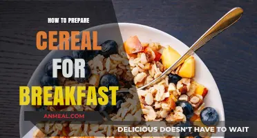 Mastering the Art of Cereal: Quick, Healthy Breakfast Preparation Tips