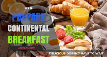 Mastering the Art of Preparing a Delicious Continental Breakfast