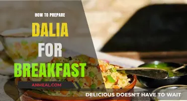 Quick & Healthy Dalia Breakfast: Simple Preparation Tips for Busy Mornings