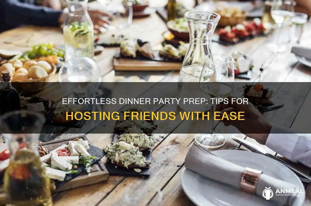 how to prepare dinner for friends
