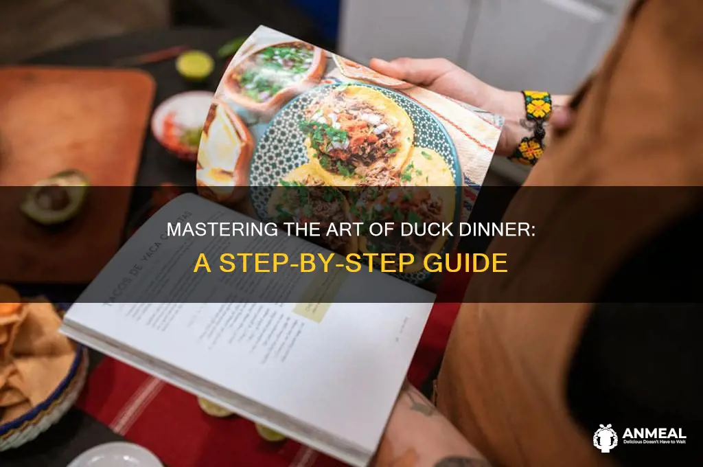 how to prepare duck dinner
