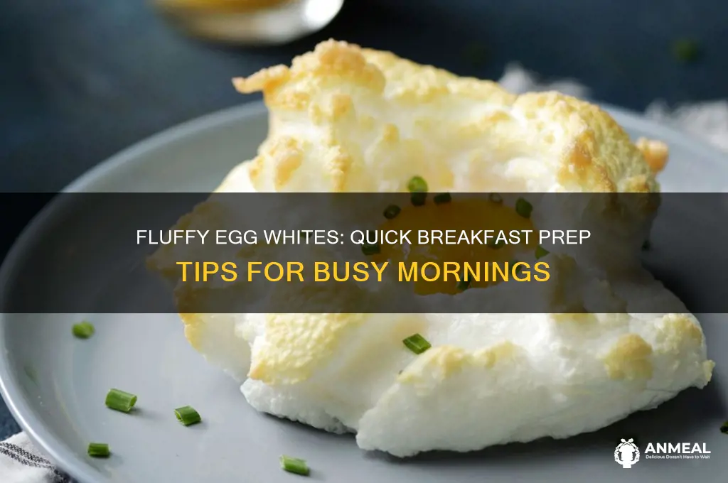 how to prepare egg whites for breakfast
