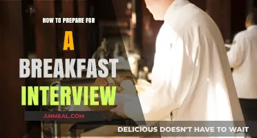 Mastering the Breakfast Interview: Preparation Tips for a Successful Morning Meeting