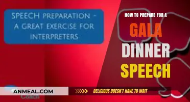 Mastering the Art of Gala Dinner Speeches: Preparation Tips and Techniques