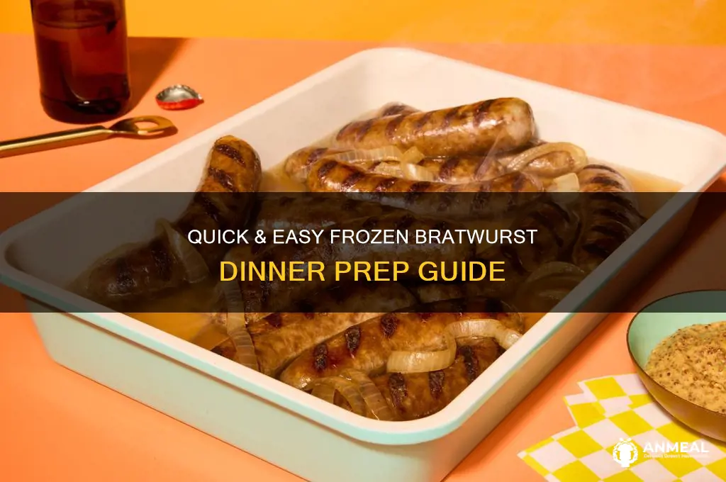 how to prepare frozen brauts for dinner