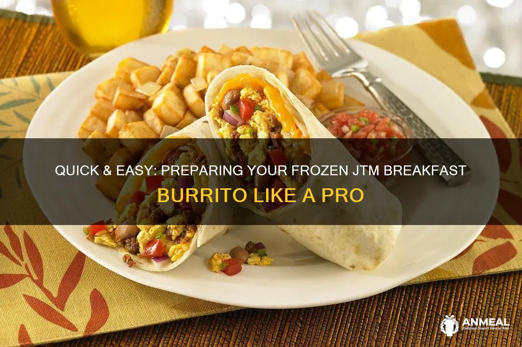 how to prepare frozen jtm breakfast burrito frozen bag