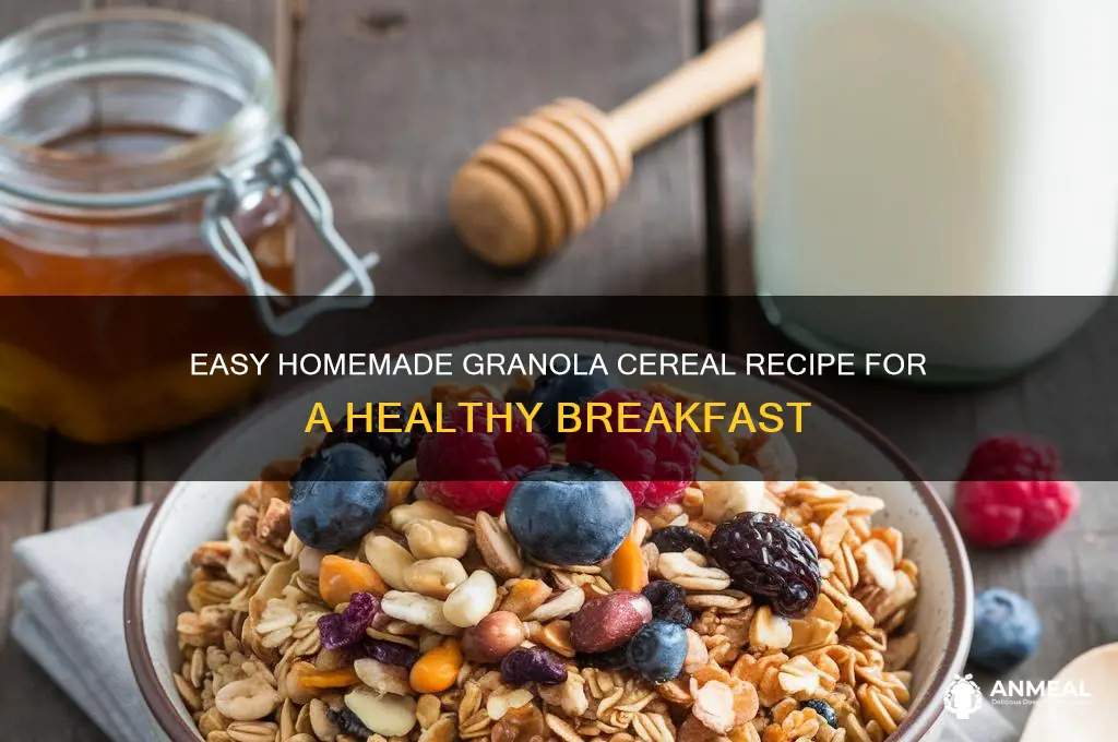 how to prepare granola cereal for breakfast