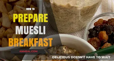 Easy Muesli Breakfast Prep: Quick, Healthy, and Delicious Morning Recipe