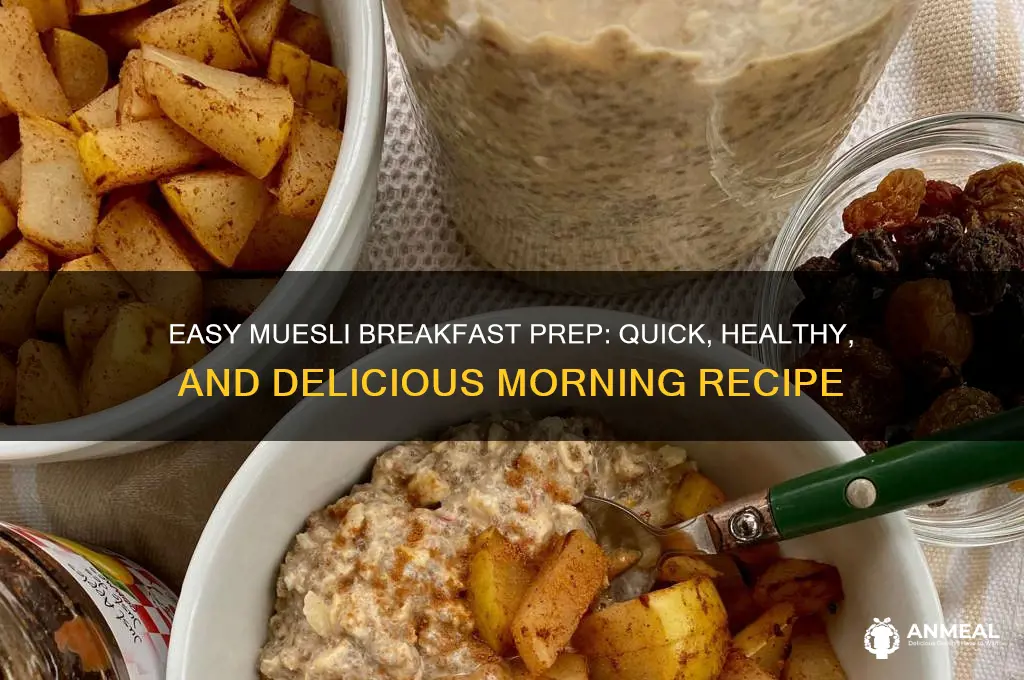 how to prepare muesli breakfast