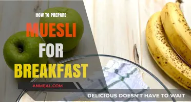 Quick & Healthy Muesli Breakfast Prep Guide for Busy Mornings