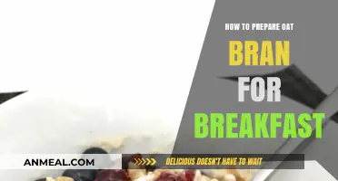 Easy Oat Bran Breakfast Prep: Quick, Healthy, and Delicious Morning Tips