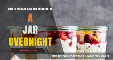 Easy Overnight Oats in a Jar: Quick Breakfast Prep Guide