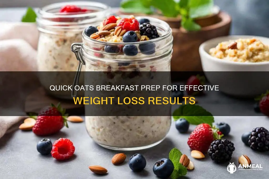 how to prepare oats for breakfast weight loss