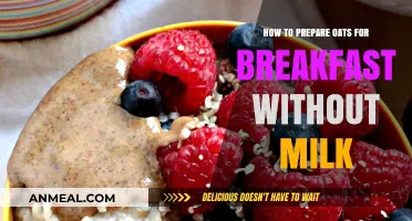 Delicious Dairy-Free Oats: Simple Breakfast Prep Without Milk