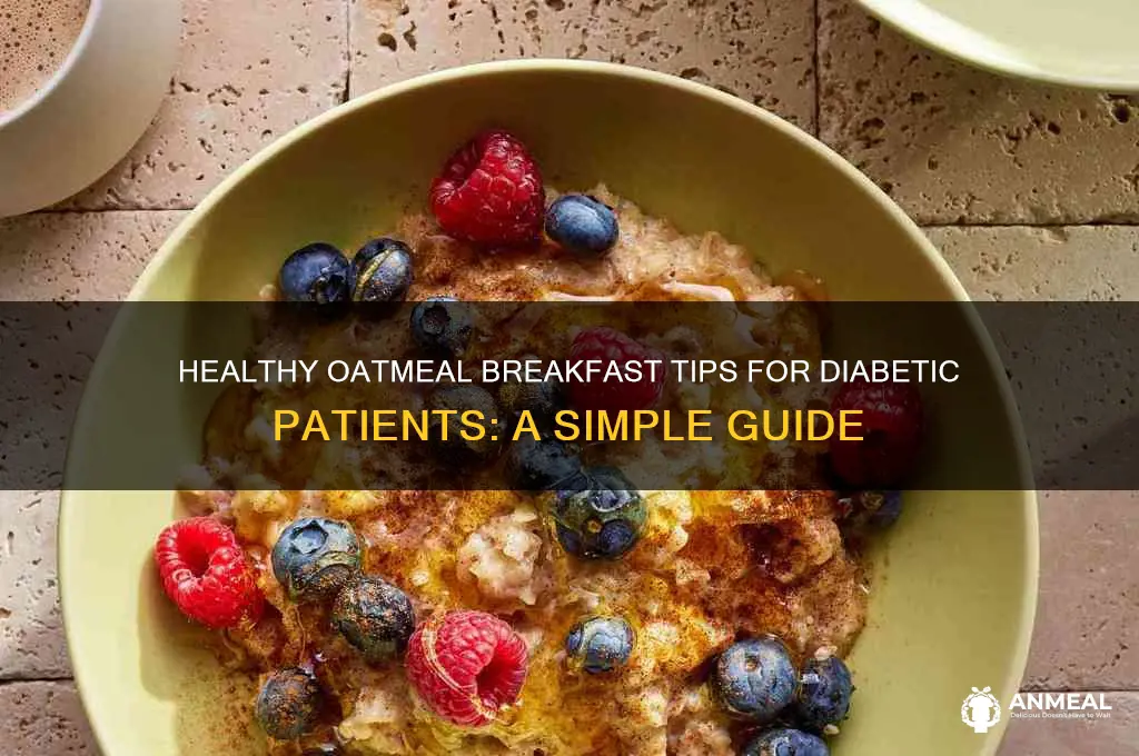 how to prepare oats for diabetic patients for breakfast