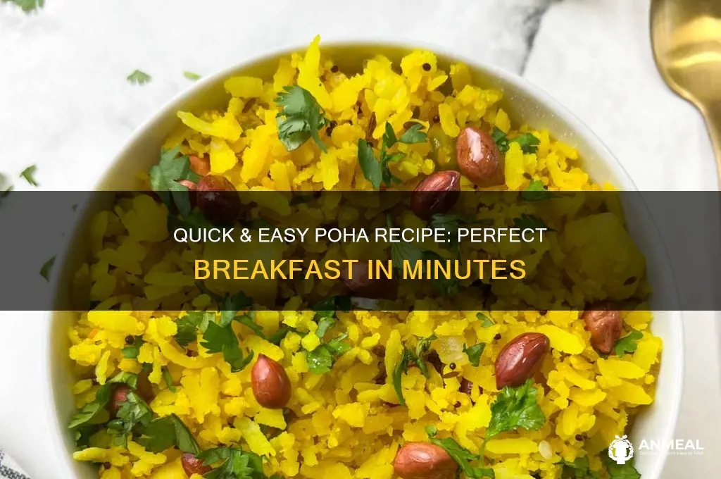how to prepare poha for breakfast