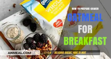 Quick & Healthy Breakfast: Mastering Quaker Oatmeal Preparation Tips