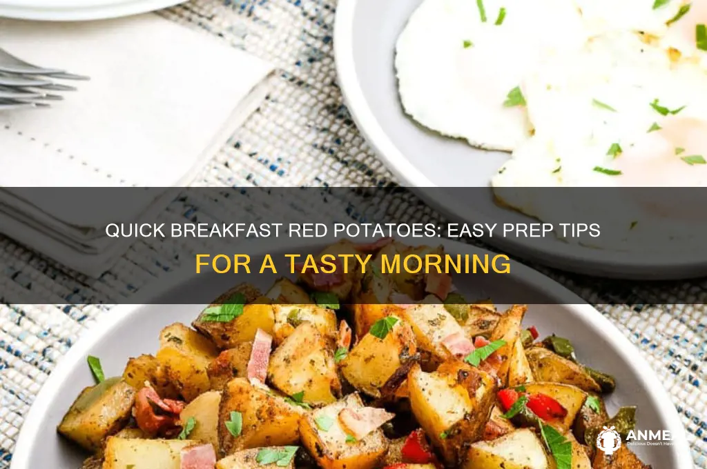 how to prepare red potatoes for breakfast