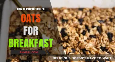 Quick & Healthy Rolled Oats Breakfast: Simple Prep Tips
