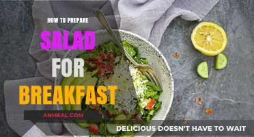 Energize Your Mornings: Quick & Healthy Breakfast Salad Prep Ideas
