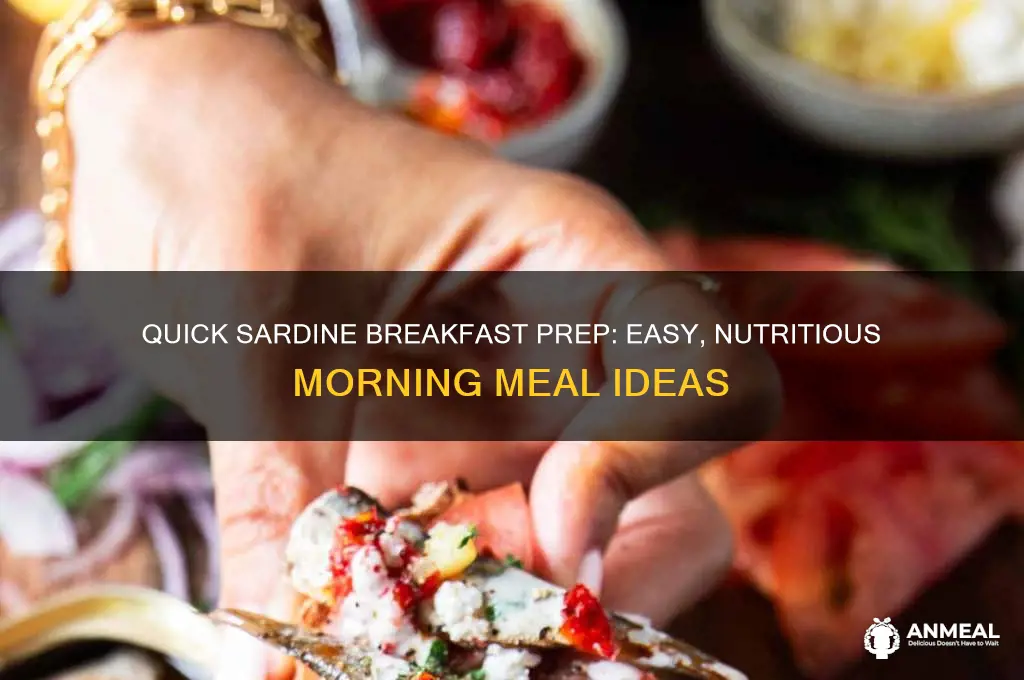how to prepare sardines for breakfast